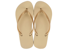 Load image into Gallery viewer, IPANEMA CLASSICA TAN FEM BEIGE/GOLD