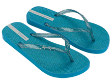 Load image into Gallery viewer, IPANEMA GLITTER FEM BLUE/GLITTER BLUE/GREY