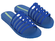 Load image into Gallery viewer, IPANEMA UNIQUE SLIDE FEM BLUE/BLUE/GREEN
