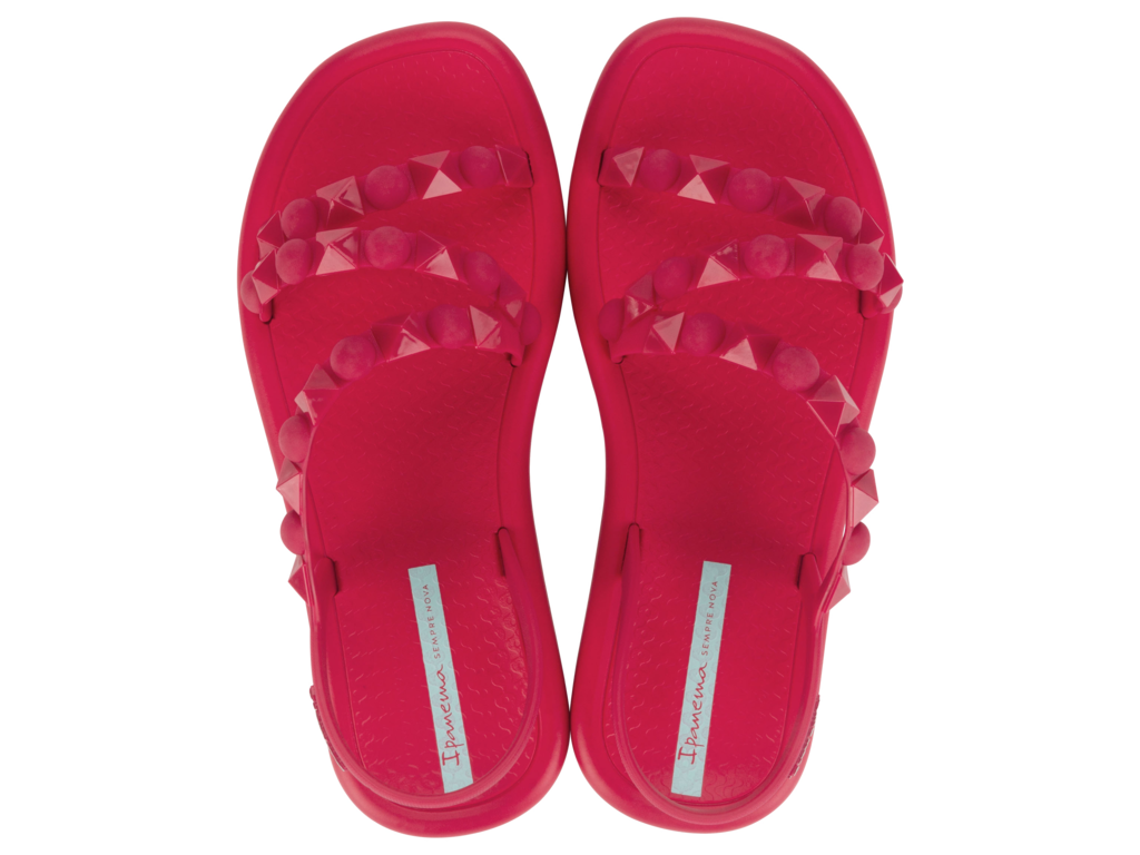 Ipanema Sandale MEU Sol Flatform - Femme - Semelle EVA - Confortable Et Trendy - Couleur Noir/Lila