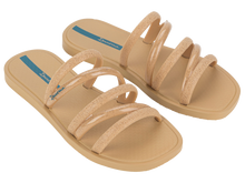 Load image into Gallery viewer, IPANEMA SOLAR SHINE SLIDE AD BEIGE/GLITTER BEIGE/BLUE