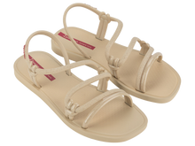Load image into Gallery viewer, IPANEMA SOLAR SHINE SAND AD BEIGE/GLITTER BEIGE/RED