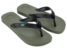 Load image into Gallery viewer, IPANEMA BRASIL CASUAL MASC GREEN/BLACK