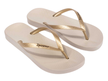 Load image into Gallery viewer, IPANEMA ANATOMIC TAN FEM BEIGE/GOLD