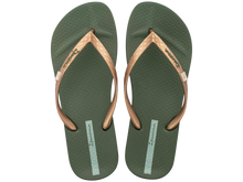 Load image into Gallery viewer, IPANEMA ANATOMIC BRASILIDADE FEM GREEN/GOLD