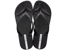 Load image into Gallery viewer, IPANEMA MESH CHIC PLAT FEM BLACK/GLITTER BLACK