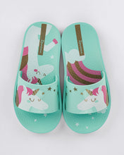 Load image into Gallery viewer, IPANEMA URBAN V SLIDE KIDS GREEN/GREEN/WHITE