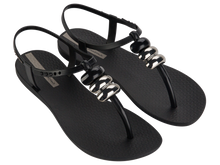 Load image into Gallery viewer, IPANEMA CLASS BLOWN UP SANDAL FEM BLACK/ONIX