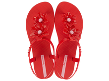 Load image into Gallery viewer, IPANEMA DUO FLOWERS SANDAL FEM RED/PINK