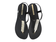 Load image into Gallery viewer, IPANEMA CLASS MODERN CRAFT SANDAL FEM BLACK/GOLD