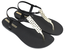 Load image into Gallery viewer, IPANEMA CLASS MODERN CRAFT SANDAL FEM BLACK/GOLD