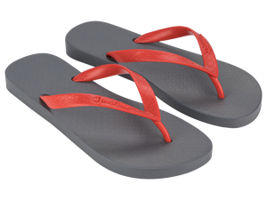 IPANEMA CLASSICA MASC DARK GREY/RED