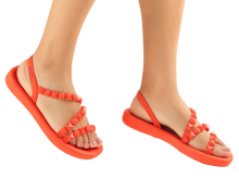 Load image into Gallery viewer, IPANEMA MEU SOL FLATFORM AD RED/PINK
