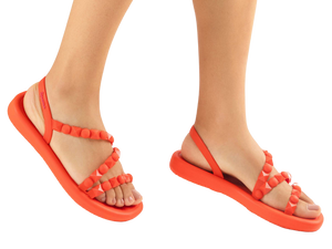 IPANEMA MEU SOL FLATFORM AD RED/PINK