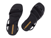 Load image into Gallery viewer, IPANEMA SOLAR SANDAL FEM BLACK
