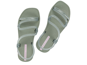 IPANEMA SOLAR MAIS SANDAL AD GREEN/GLITTER GREEN