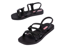 Load image into Gallery viewer, IPANEMA SOLAR SANDAL KIDS BLACK
