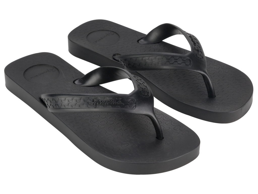 IPANEMA ANATOMIC SURF MASC BLACK/BLACK, Front View