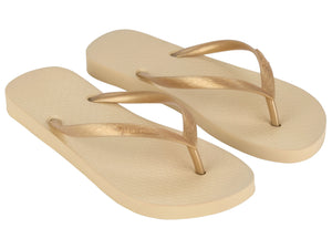 IPANEMA CLASSICA TAN FEM BEIGE/GOLD