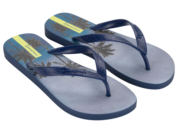 thumbnail image 2 of Ipanema Men's Ana Lapa Flip Flops, Blue/Blue, Size 13 2 of 12