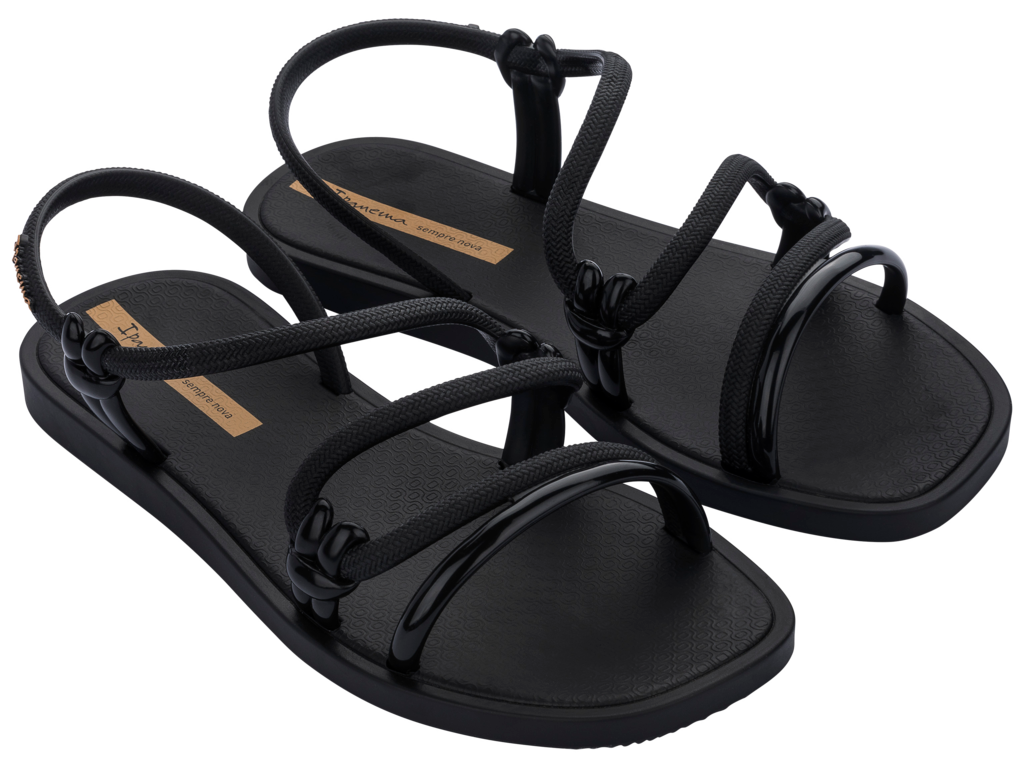 IPANEMA SOLAR SANDAL FEM BLACK