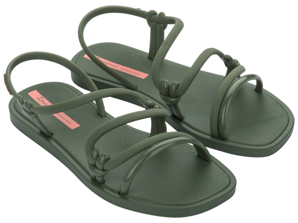 IPANEMA SOLAR SANDAL FEM GREEN/GREEN/PINK