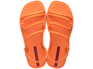 IPANEMA SOLAR SANDAL FEM ORANGE/RED