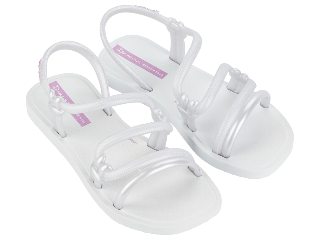 IPANEMA SOLAR SANDAL KIDS WHITE/PEARLY WHITE/LILAC