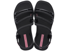 Load image into Gallery viewer, IPANEMA SOLAR SANDAL KIDS BLACK
