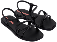 Load image into Gallery viewer, IPANEMA SOLAR MAIS SANDAL AD BLACK/PINK
