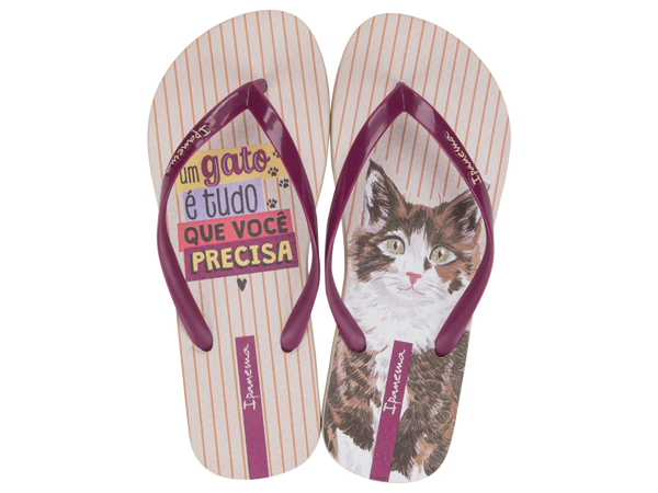 IPANEMA LOVE PETS FEM BEIGE/PINK/WHITE