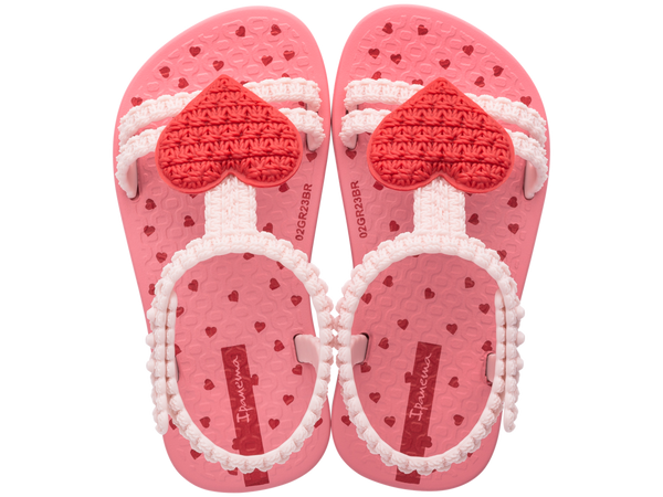 IPANEMA DETALHES BABY PINK/RED