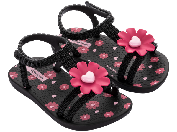 IPANEMA DETALHES BABY BLACK/BLACK/PINK