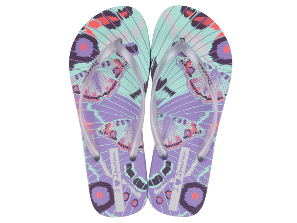 IPANEMA FASHION ANIMAL FEM GREEN/PEARLY LILAC