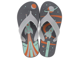 IPANEMA DECK CITY KIDS GREY/GREEN/ORANGE