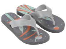 Load image into Gallery viewer, IPANEMA DECK CITY KIDS GREY/GREEN/ORANGE
