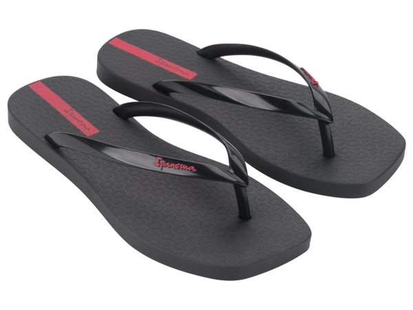 IPANEMA EDGE BASIC FEM BLACK/BLACK/PINK