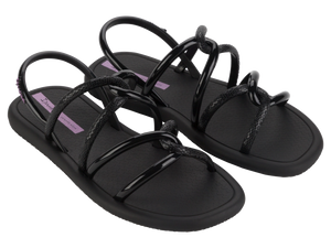 IPANEMA MEU SOL SANDAL AD BLACK/LILAC, Front View