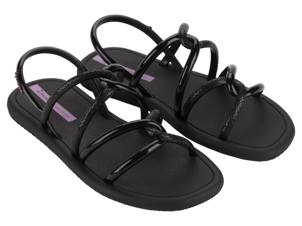 IPANEMA MEU SOL SANDAL AD BLACK/LILAC, Front View