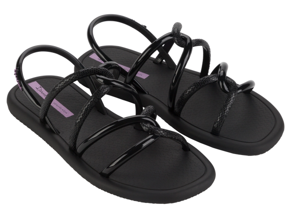 IPANEMA MEU SOL SANDAL AD BLACK/LILAC, Front View