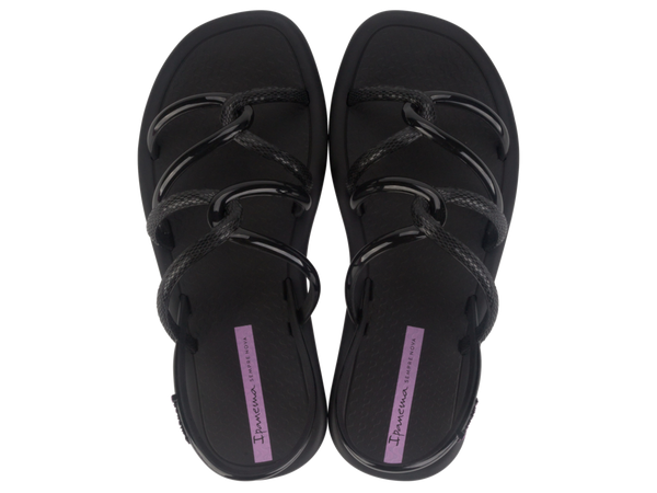 IPANEMA MEU SOL SANDAL AD BLACK/LILAC, Up View