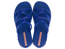 Load image into Gallery viewer, IPANEMA MEU SOL SANDAL AD BLUE/PINK, Up View
