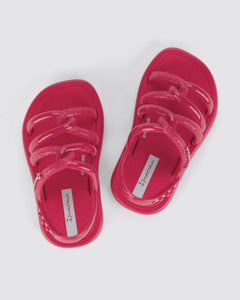 IPANEMA MEU SOL SANDAL BABY DARK PINK/PINK