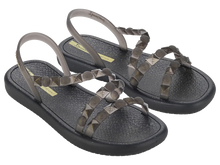 Load image into Gallery viewer, IPANEMA MEU SOL MAIS FLATFORM AD BLACK/PEARLY BLACK
