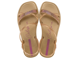 IPANEMA CELEBRA SAND AD, BEIGE/GOLD/VIOLET, Up View