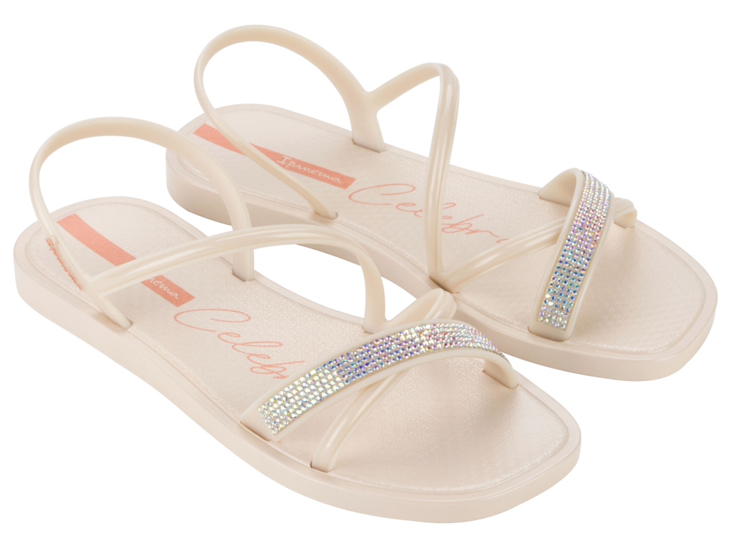 IPANEMA CELEBRA SAND AD METALLIC BEIGE/ORANGE