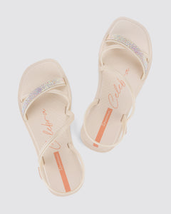 IPANEMA CELEBRA SAND AD METALLIC BEIGE/ORANGE