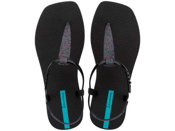 IPANEMA CLASS EDGE GLOW FEM BLACK/GLITTER BLACK