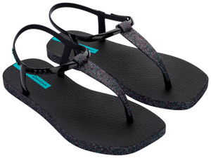 IPANEMA CLASS EDGE GLOW FEM BLACK/GLITTER BLACK