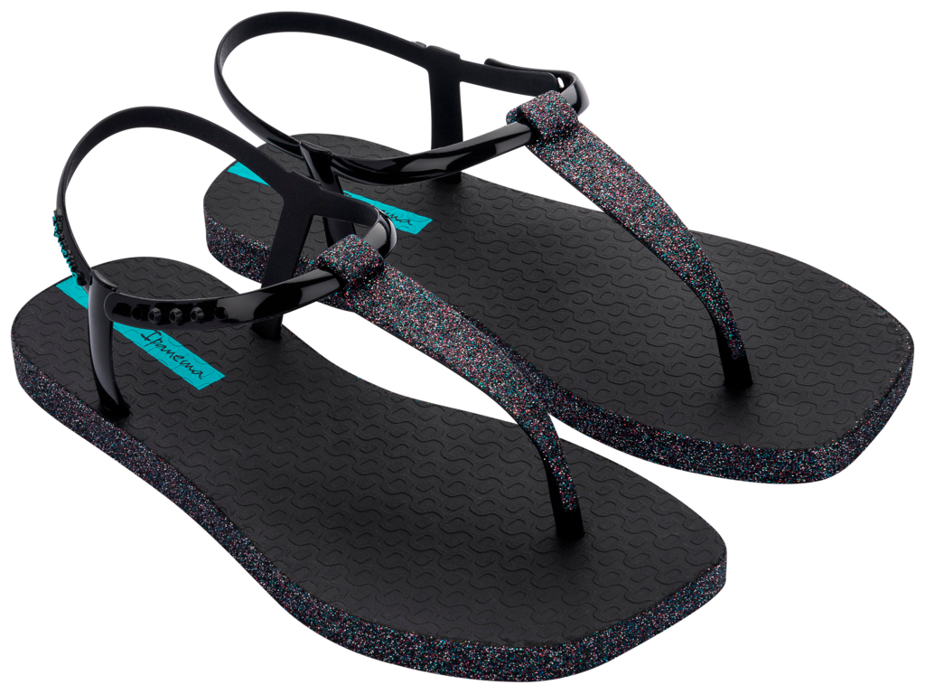 IPANEMA CLASS EDGE GLOW FEM BLACK/GLITTER BLACK